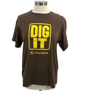 JOHN DEERE DIG IT T-SHIRT SZ LG
